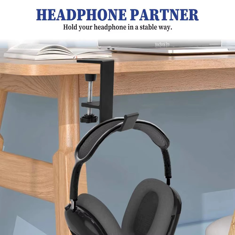Universal Headphone Stand Multi Functional Hook Desk Organizer Headset Holder for Key,Bag,Hat,Umbrella Computer Desk Support
