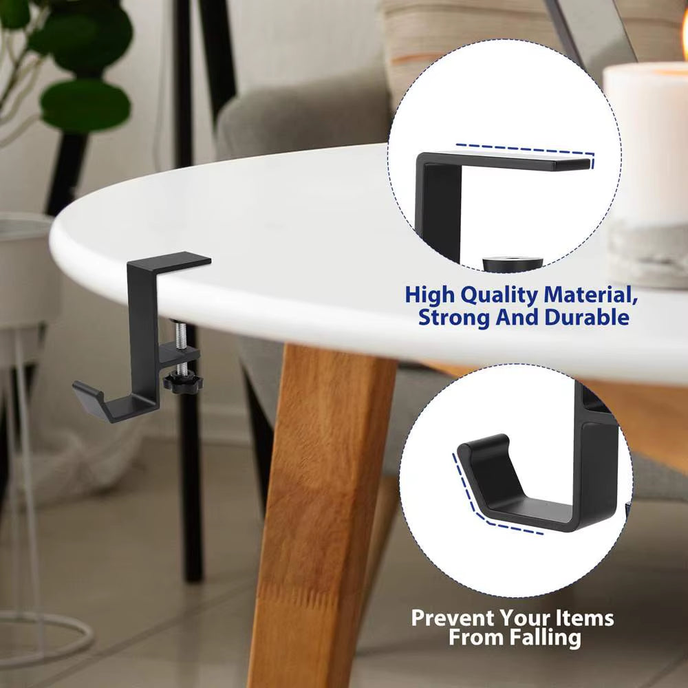 Universal Headphone Stand Multi Functional Hook Desk Organizer Headset Holder for Key,Bag,Hat,Umbrella Computer Desk Support